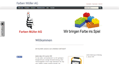 Desktop Screenshot of farbenmueller.ch